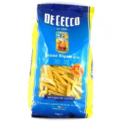 Классические De Cecco Penne Rigate n.41 1 кг