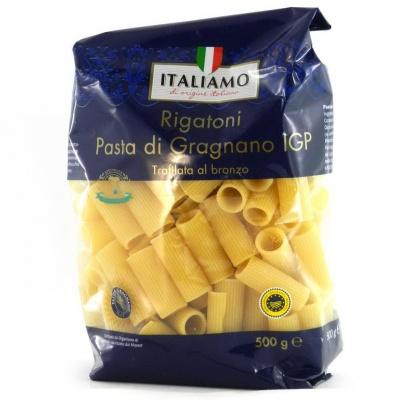 Класичні Italiamo Rigatoni Pasta di Gragnano IGP 0.5 кг