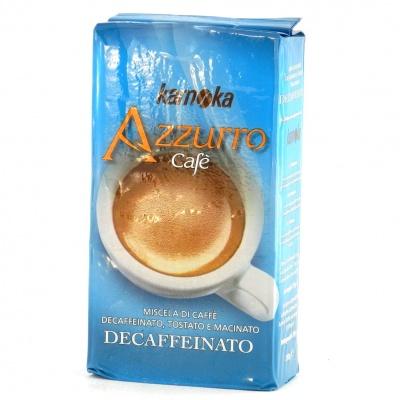 Молотый кофе Kamoka Azzurro cafe без кофеина 250 г