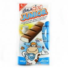 Шоколад порційний Laica Galacioc Junior молочний 100г