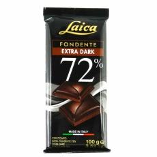 Laica черный 72% какао 100 г