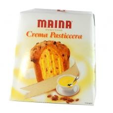 Панеттон Maina Crema Pasticcera с кремом и изюмом 0.800 кг
