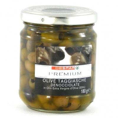Оливки зелені Despar Premium olive taggiasche 180г