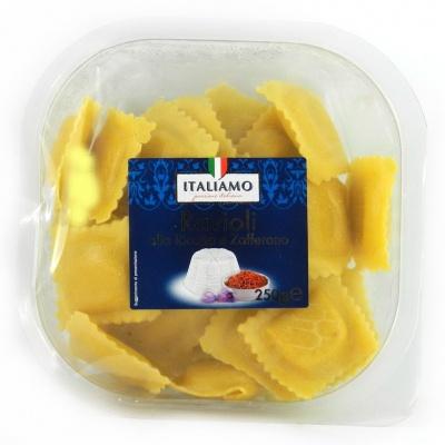 Тортелліні Italiamo ravioli alla ricotta e zafferano 250 г