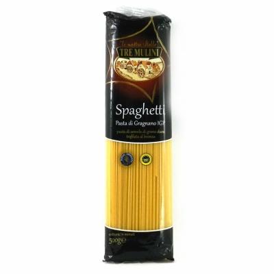 Класичні Tre Mulini Spaghetti pasta di gragnano IGP 0.5 кг (спегетті)