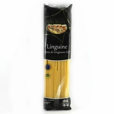 Классические Tre Mulini Linguine pasta di gragnano IGP 0.5 кг (спагетти)