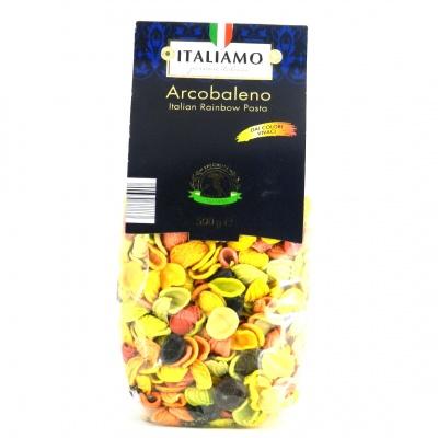 Макароны цветные Italiamo Arcobaleno 0.5 кг