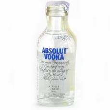 Водка Absolut Vodka 40% 50мл