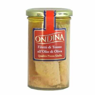 Тунець Ondina 260 г (в оливковій олії) філе