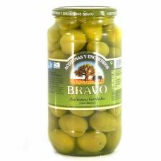 Оливки зелені Bravo з кісточкою 1кг