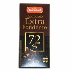 Dolciando Extra Fondente 72% 100 г