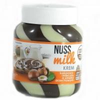 Шоколадная паста Nuss milk какао молоко с ореховым вкусом 400 г