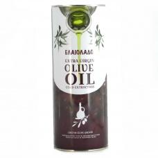 Оливкова олія грецька Latrovalis в жестяній банці 1л
