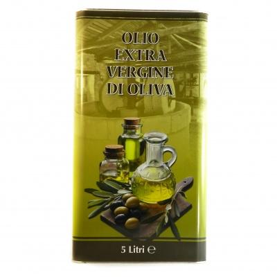 Оливковое Vesuvio olio extra vergine di oliva в 5 л (ж / б)