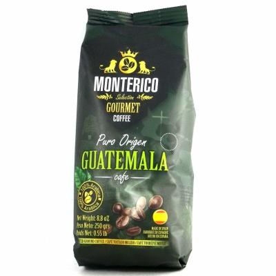 Кава в зернах Monterico puro origen Guatemala cafe 250 г