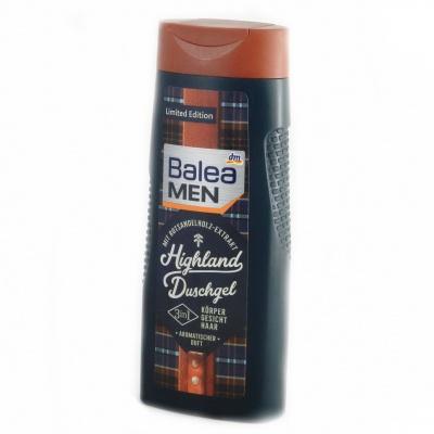 Гель для душу Balea men highland duschgel 3в1 300мл 