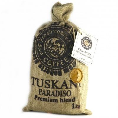 Кофе в зернах Tuskani Paradiso 100% arabica 1кг