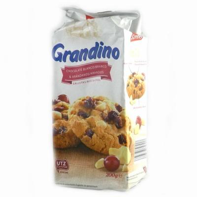 Печиво Sondey Grandino з білим шоколадом та клюквою 200 г