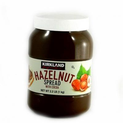 Шоколадная паста Kirkland hazelnut 1 кг