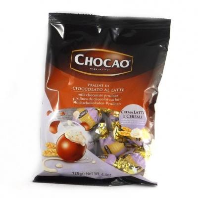 Шоколадні Chocao praline di cioccolato al latte 125 г
