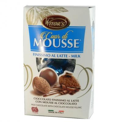 Шоколадні Witers cour di mousse праліне з молочного шоколаду 136 г