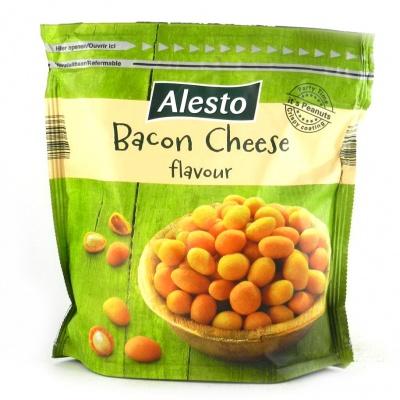 Арахис Alesto bacon cheese с беконом и сыром 250 г (хрустящая корочка)