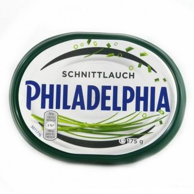 Мягкий Philadelphia schnittlauch зеленый лук 175 г
