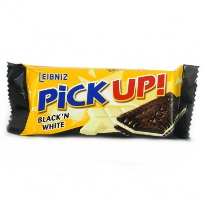 Печенье Leibniz Pick Up с плиткой темного шоколада 28 г
