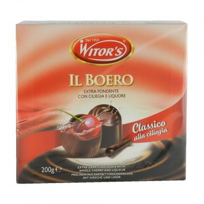 Шоколадні Witors Il Boero classico з вишнею та лікером 200 г