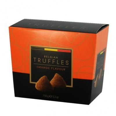 Конфеты шоколадные Truffles Belgian апельсиновый 150г