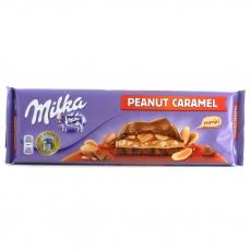 Шоколад Milka Peanut caramel 276г