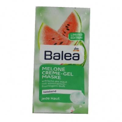 Маска для лица Balea Melone Creme - gel 2x8 мл