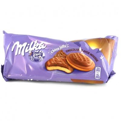 Печиво Milka choco jaffa з шоколадним мусом 128 г