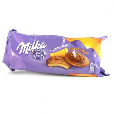 Печенье Milka choco jaffa с оранжевым желе 147 г