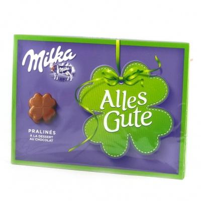Шоколадні Milka Alles gute праліне 110 г
