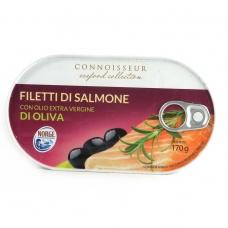 Філе лосося Connoisseur з оливковою олією 170г