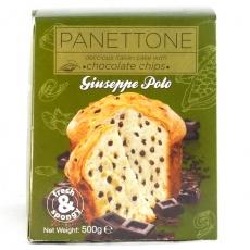 Панеттоне Giuseppe polo с добавлением шоколада 0,5кг