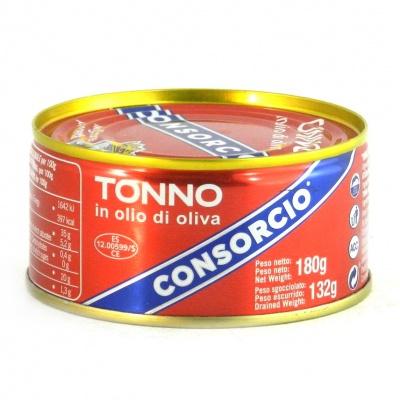 Тунець Consorcio tonno в оливковій олії 180 г