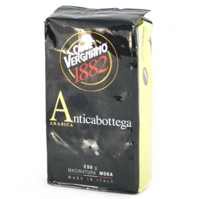 Мелена кава Vergnano 1882 Anticabottega moka 100% arabica 250 г