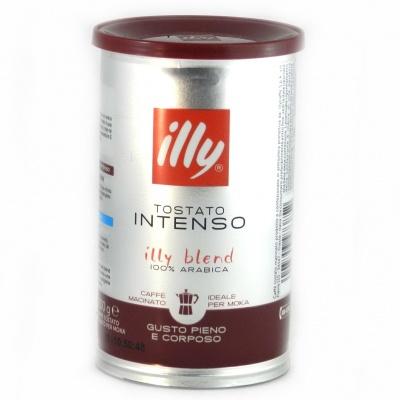 Молотый кофе Illy tostato intenso 200 г