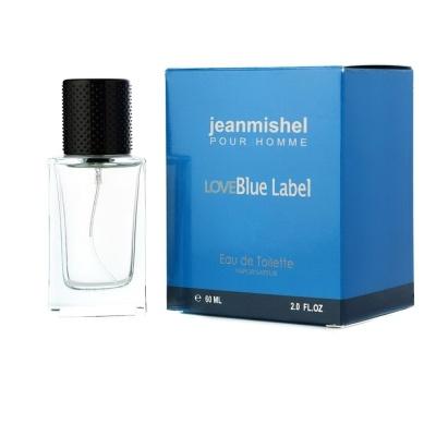 Парфюмированная вода Jeanmishel Love blue labe 60мл
