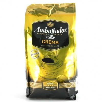 Кава в зернах Ambassador crema 1 кг
