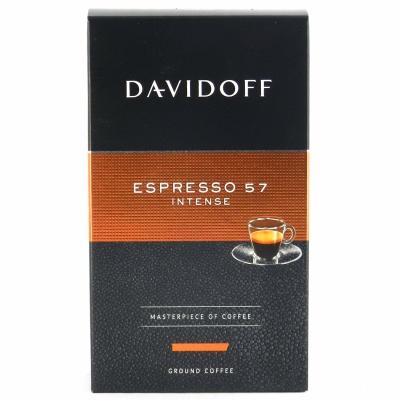 Молотый кофе Davidoff espresso 57 Intense 250 г