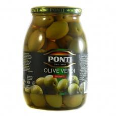 Ponti olive verdi giganti с косточкой 1 кг
