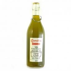 Оливкова олія Consilia extra vergine не фільтрована 1 л