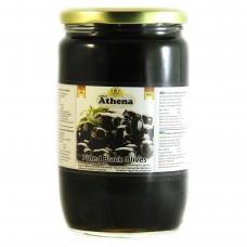 Оливки Aegean Athena чорні без кісточки 700г