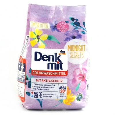 Порошок Denkmit vollwaschmittel Midnight secrets для кольоровоi бiлизни 20 прань 1.300кг 