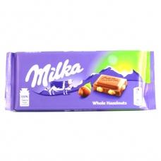 Шоколад Milka з лісовим горіхом100г