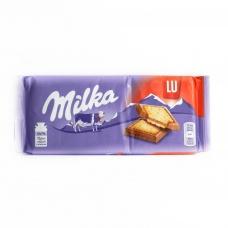 Шоколад Milka з печивом 87г