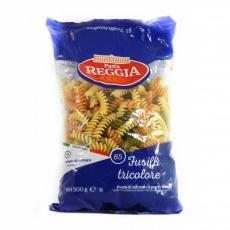 Макароны Pasta Reggia fusilli tricolore 65 0,5кг